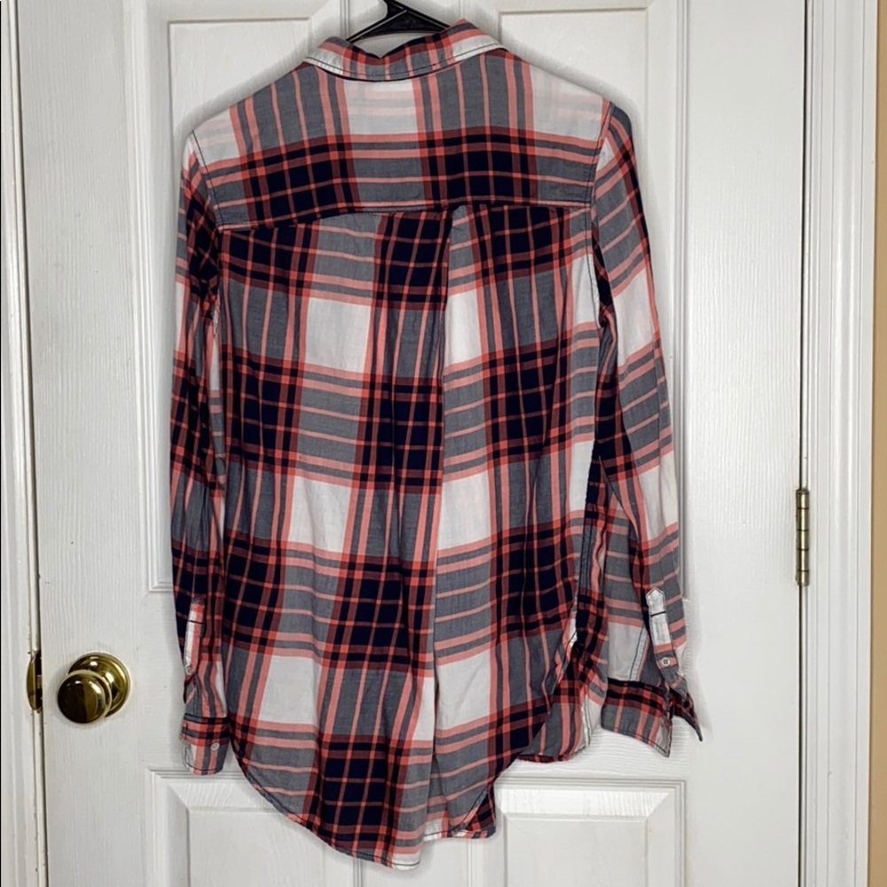 STYLUS plaid button down - Picture 2 of 6